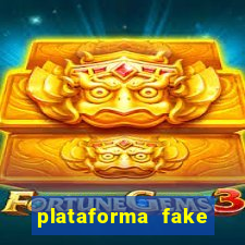 plataforma fake fortune tiger